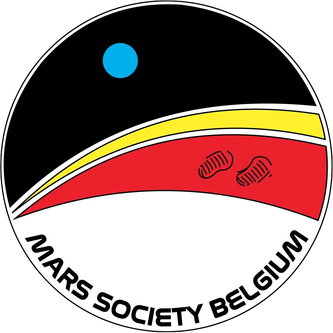 Mars Society Belgium logo
